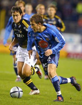 Stefan Ishizaki, AIK och Tobias Hysén, Djurgården
