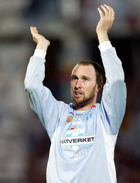 Fotboll. Allsvenskan. Malmö . Niklas Skoog