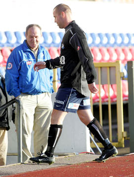 Claes Green, målvakt och Daniel Westlin