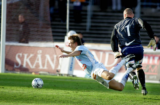 Claes Green, målvakt och Daniel Westlin