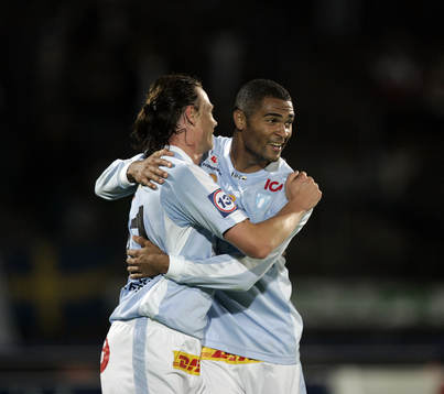 Andreas Yngvesson och Afonso Alves, Malmö (Jubel)