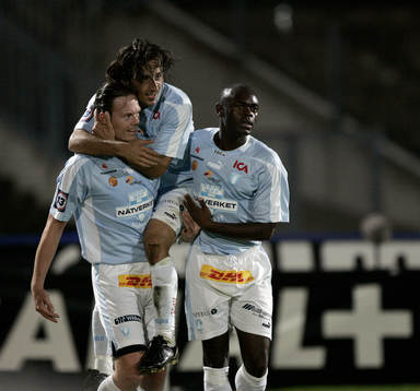 Andreas Yngvesson, Lovay Chanko och Josef Elanga, Malmö