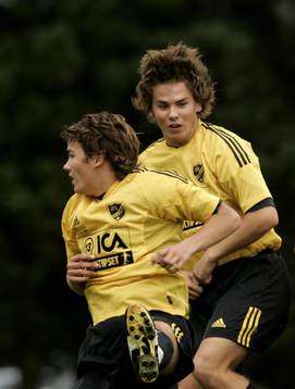 Tvillingarna Hampus och Rasmus Kvist