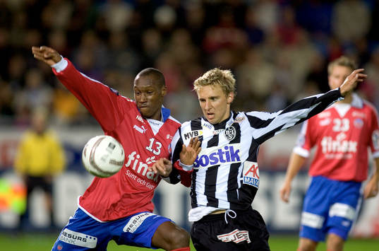 Atiba Hutchinson, Helsingborg och Antti Okkonen, Landskrona