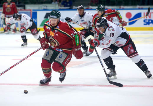 Niklas Andersson, Frölunda med Kim Staal, Malmö i ryggen