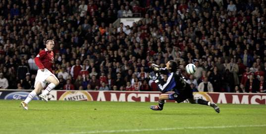 Fotboll, UEFA Champions League, Manchester United v