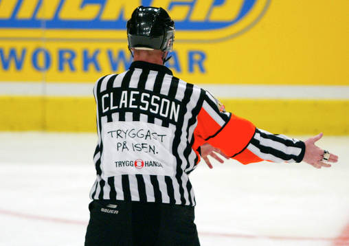 Morgan Claesson, domare