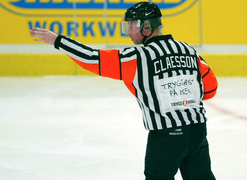 Morgan Claesson, domare