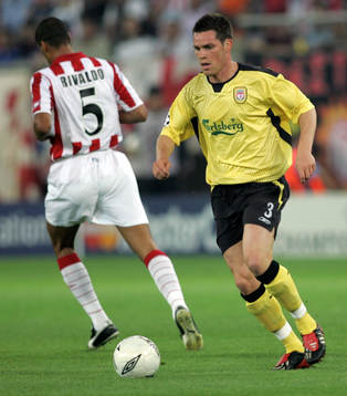 Stephen Finnan, Liverpool och Rivaldo, Olympiakos