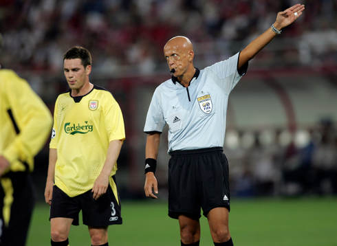Domare Pierluigi Collina, Italien