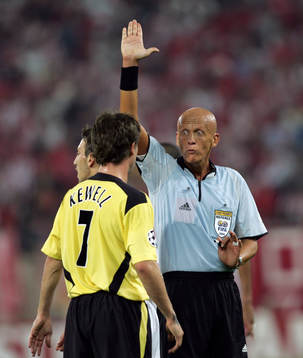 Domare Pierluigi Collina, Italien