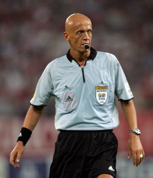 Domare Pierluigi Collina, Italien