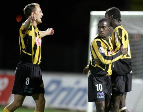 DIOH WILLIAMS, DULE JOHNSON OCH MATS HAGLUND, Häcken