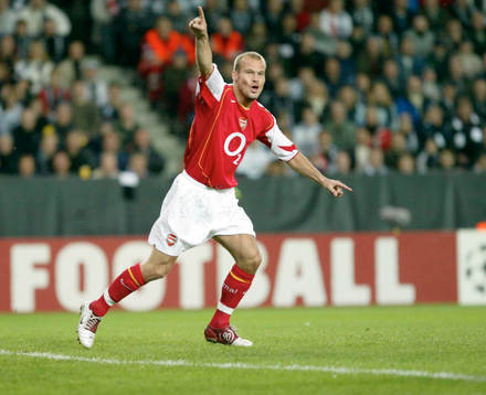 Fredrik Ljungberg, Arsenal, jubel