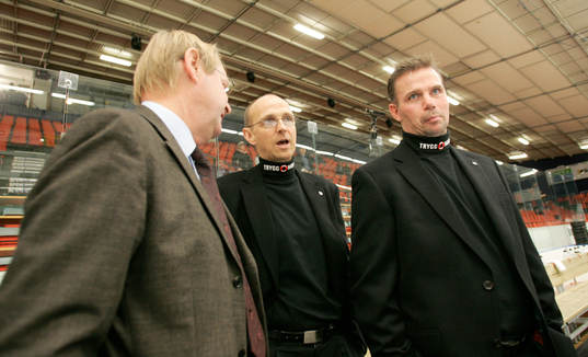 Anders Parmström (Ankan), Björn Kinding och Mats Lusth,