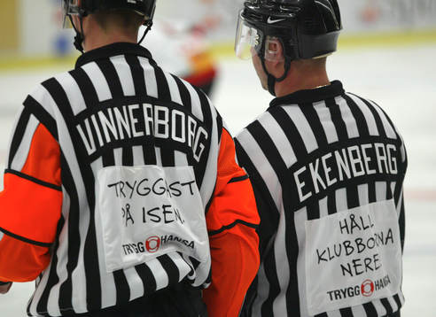 Marcus Vinnerborg och Conny Ekenberg, domare, Trygg Hansa