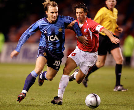 Andreas Johansson, Djurgården och Jean-Paul de Jong,