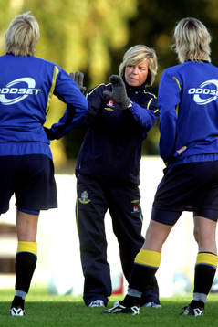 Marika Domanski Lyfors, förbundskapten