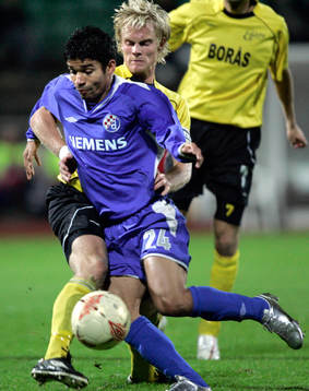 Johan Sjöberg, Elfsborg och Eduardo Da Silva, Dinamo Zagreb