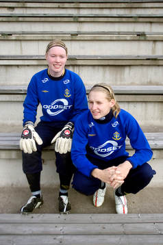 Hedvig Lindahl och Maria Aronsson