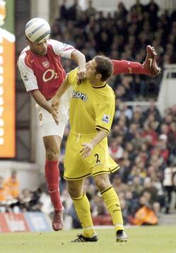 Thierry Henry, Arsenal och Luke Young, Charlton
