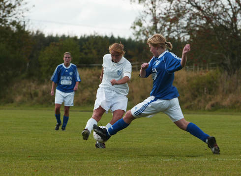 Fotboll, småklubb, dam, Gärsnäs - Vanstad