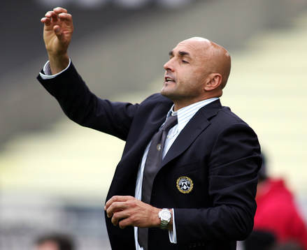Spalletti, tränare, Udinese