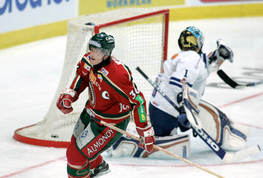 Jonas Johnsson, Frölunda gjorde 2 - 0