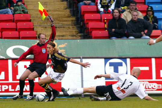 Mattias Moström, AIK och Mikael Danielsson, Örebro,