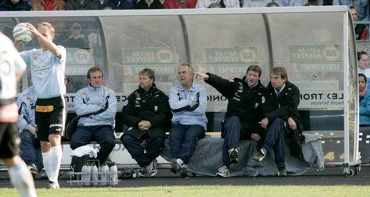Lagledarbänk, Tom Prahl, Patrik Johansson och Bosse Nilsson