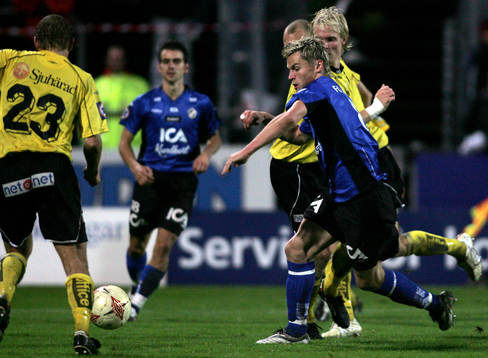 Markus Rosengren, Halmstad jagar boll
