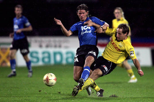 Dusan Djuric, Halmstad och Johan Karlsson, Elfsborg