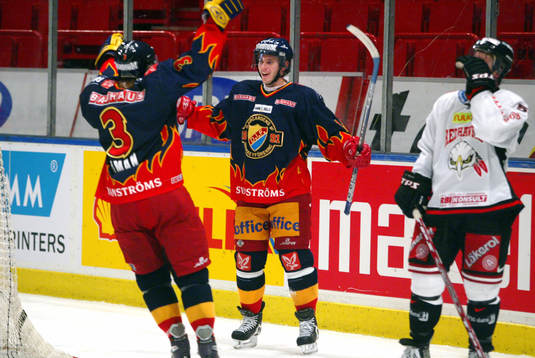 Daniel Rudslätt och Nils Ekman, Djurgården, jubel