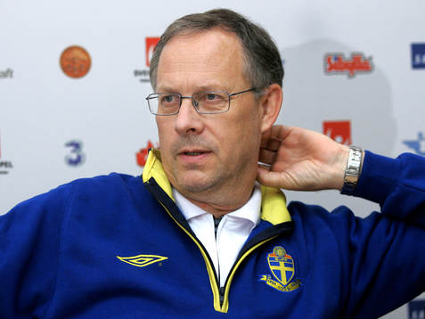 Lars Lagerbäck, förbundskapten Sverige