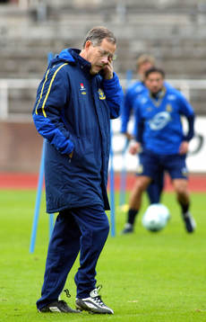 Lars Lagerbäck, tränare, Sverige