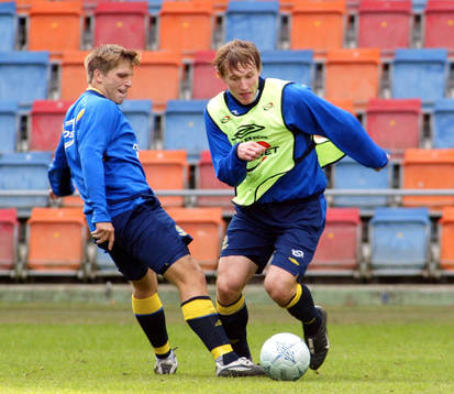 Anders Svensson och Kim Källström, Sverige