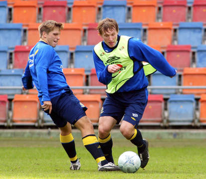 Anders Svensson och Kim Källström, Sverige