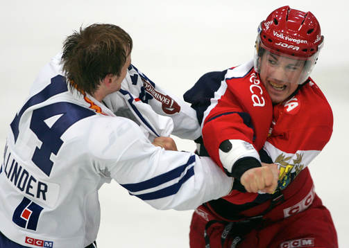 Henrik Tallinder, Linköping och Teemu Riihijärvi,