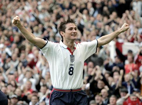 Frank Lampard, England (Jubel)