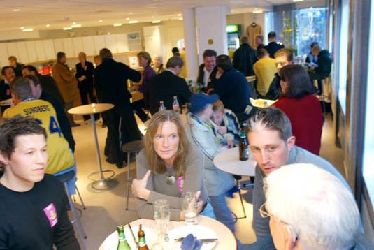 Fotboll, sportbaren