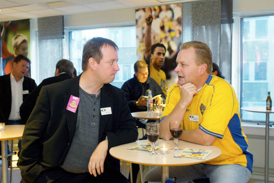 Fotboll, sportbaren