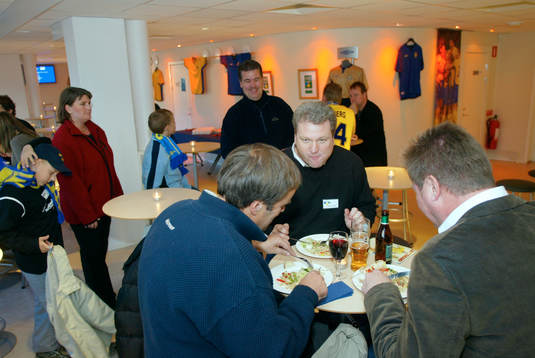 Fotboll, sportbaren