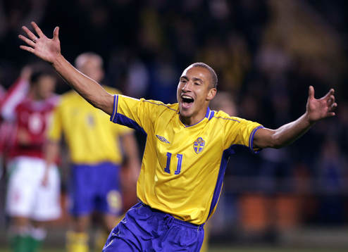 Henrik Larsson, Sverige (Jubel)