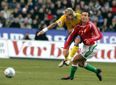 Christian Wilhelmsson, Sverige och Balazs Molnar, Ungern