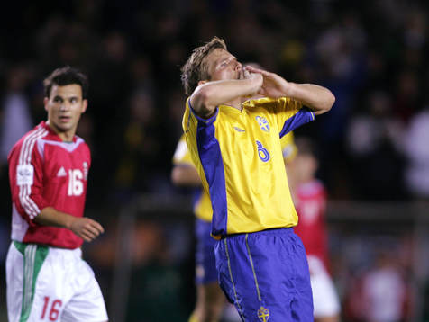 Anders Svensson, Sverige, slängkyss