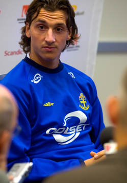 Presskonferens. Zlatan ibrahimovic