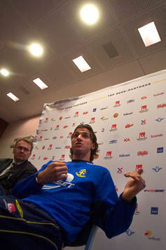 Presskonferens. Zlatan Ibrahimovic