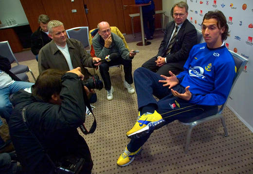 Presskonferens, Zlatan Ibrahimovic