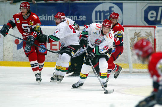 Per Svartvadet och Peter Forsberg och Jonas Andersson och