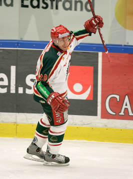 Joel Lundqvist, Frölunda. jubel